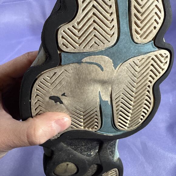 Jordan DJ5982-041 Size 9.5 Retro Black University Blue B5 - Picture 7 of 16